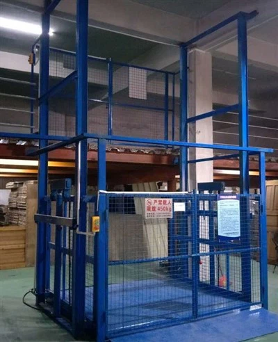 Skladišni hidraulični električni teretni lift